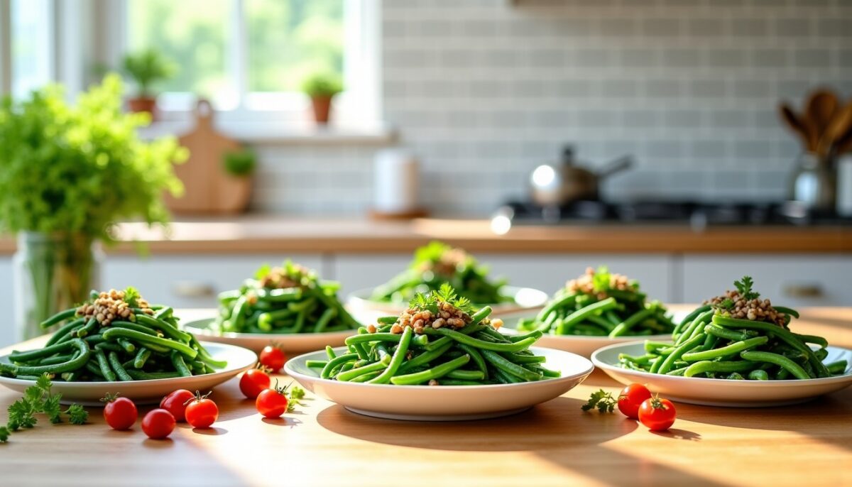 Haricots verts revisités : 5 recettes rapides et savoureuses pour casser la routine