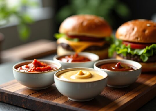 Sauces burger gourmandes : recettes délicieuses pour rehausser vos créations maison