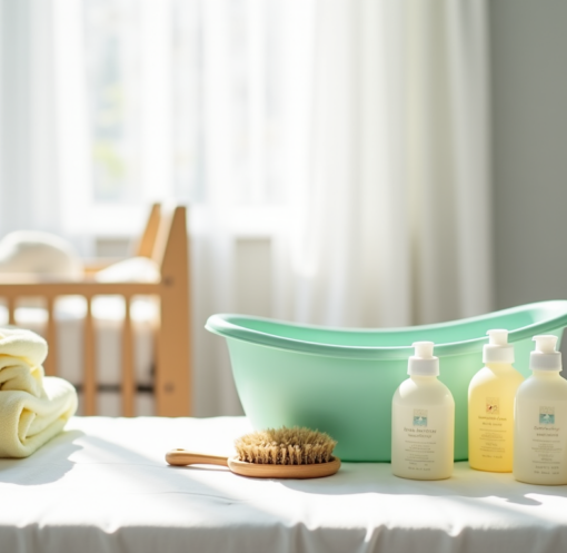 Avant le premier bain : checklist complète du matériel