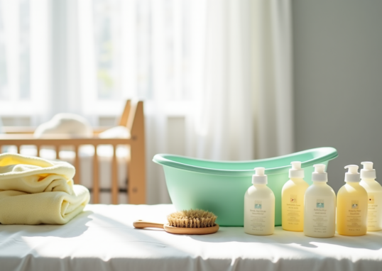 Avant le premier bain : checklist complète du matériel