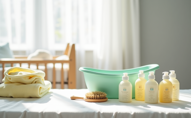 Avant le premier bain : checklist complète du matériel