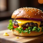 Burger à la raclette et sauce onctueuse : le plaisir gourmand et réconfort assuré