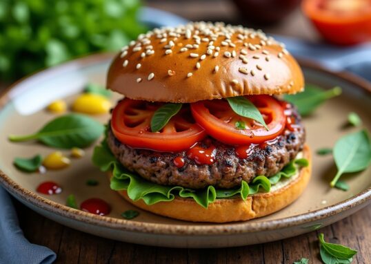 Sauce burger vegan : recette savoureuse et simple à réaliser pour un délicieux repas végétal