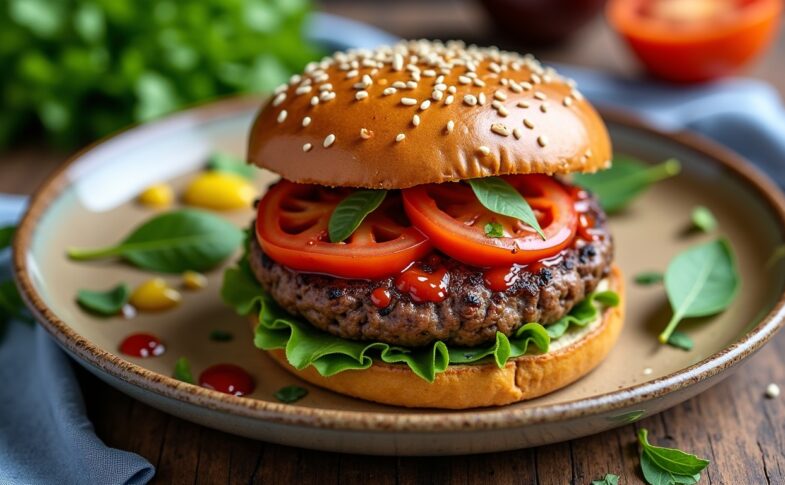 Sauce burger vegan : recette savoureuse et simple à réaliser pour un délicieux repas végétal
