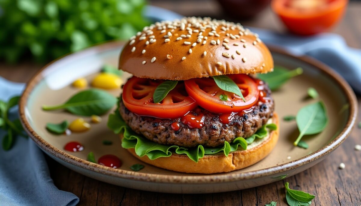 Sauce burger vegan : recette savoureuse et simple à réaliser pour un délicieux repas végétal