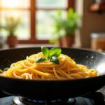 Pâtes à la poêle : guide complet pour une cuisson parfaite sans utiliser de casserole