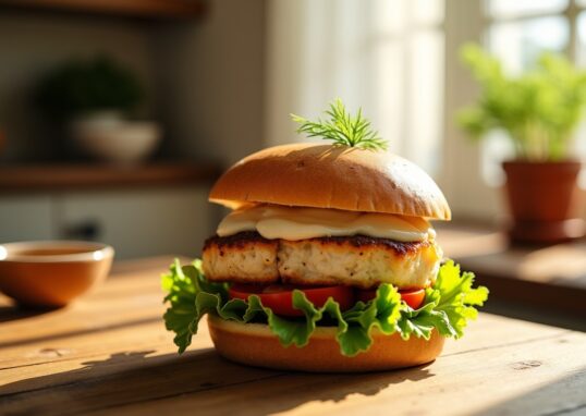 Délice marin : la sauce gourmande et simple à préparer pour sublimer votre burger de poisson