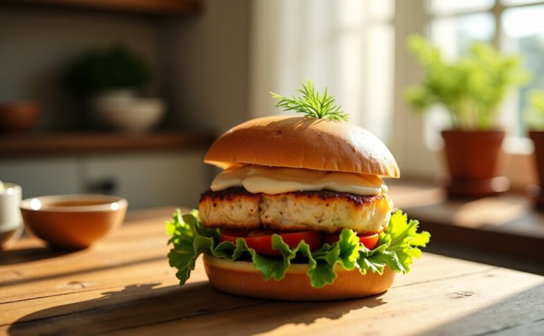 Délice marin : la sauce gourmande et simple à préparer pour sublimer votre burger de poisson