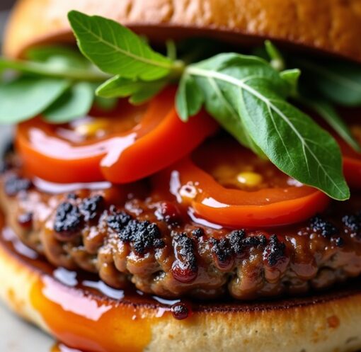 Découvrez une sauce au poivre irrésistible pour sublimer vos burgers avec une touche épicée et gourmande