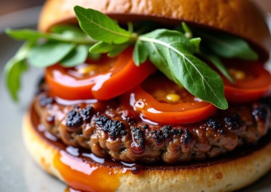 Découvrez une sauce au poivre irrésistible pour sublimer vos burgers avec une touche épicée et gourmande