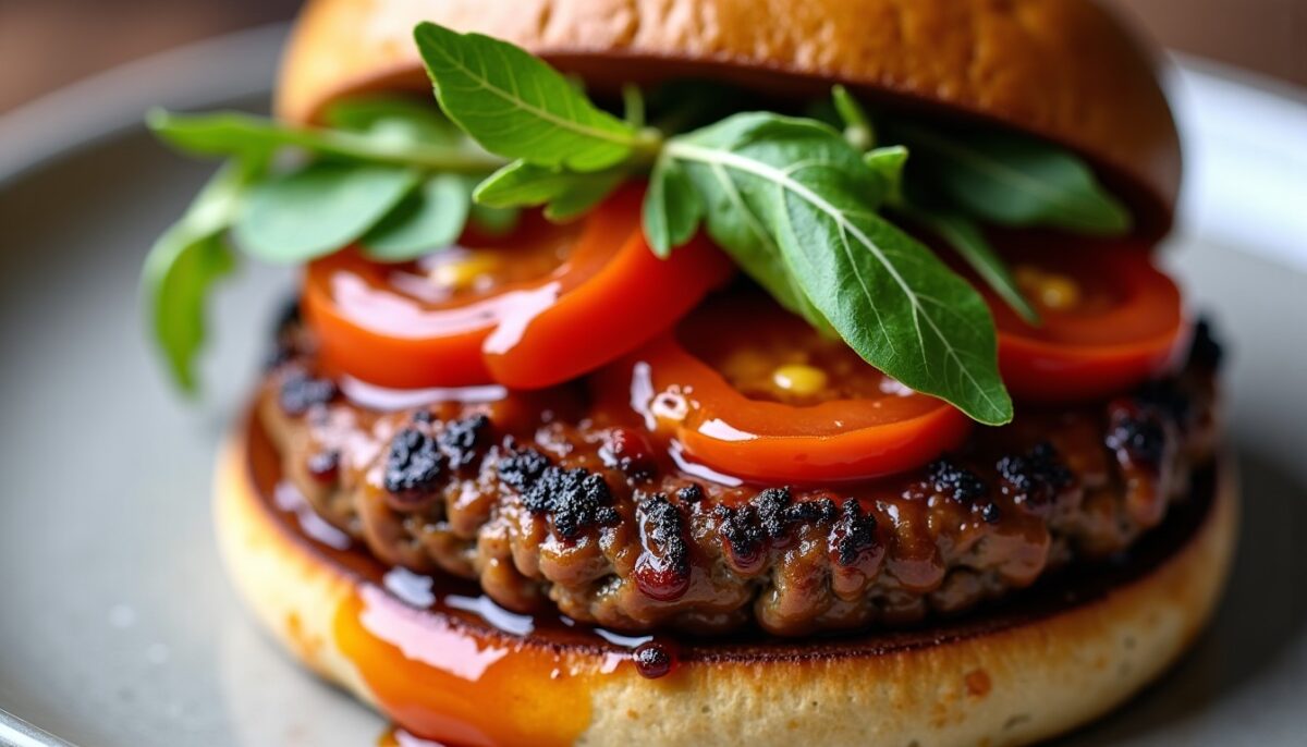 Découvrez une sauce au poivre irrésistible pour sublimer vos burgers avec une touche épicée et gourmande